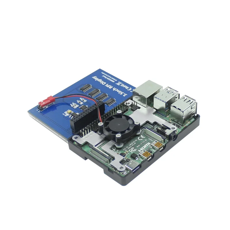 3 5-дюймовый резистивный сенсорный экран TFT ЖК-дисплей 480X320 для Raspberry Pi 4B/3B+/3B/Zero W