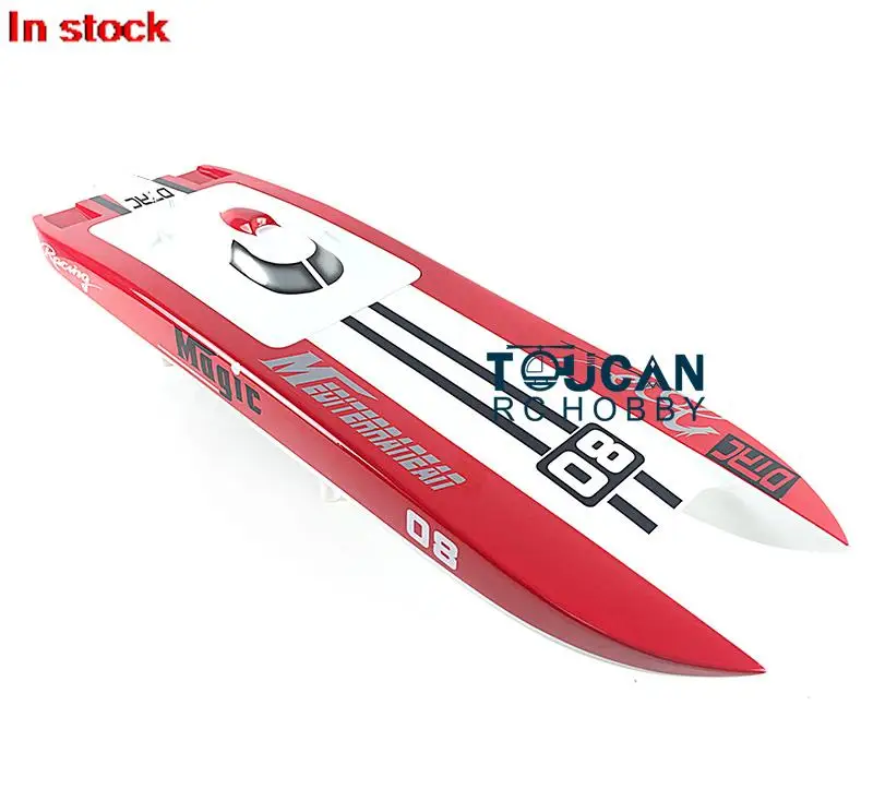 

E32 комплект Cheetah/Германия Cat стекловолокно Электрический гоночный скоростной корпус лодки RC только для продвинутого игрока Красный W/O Moto ESC ...