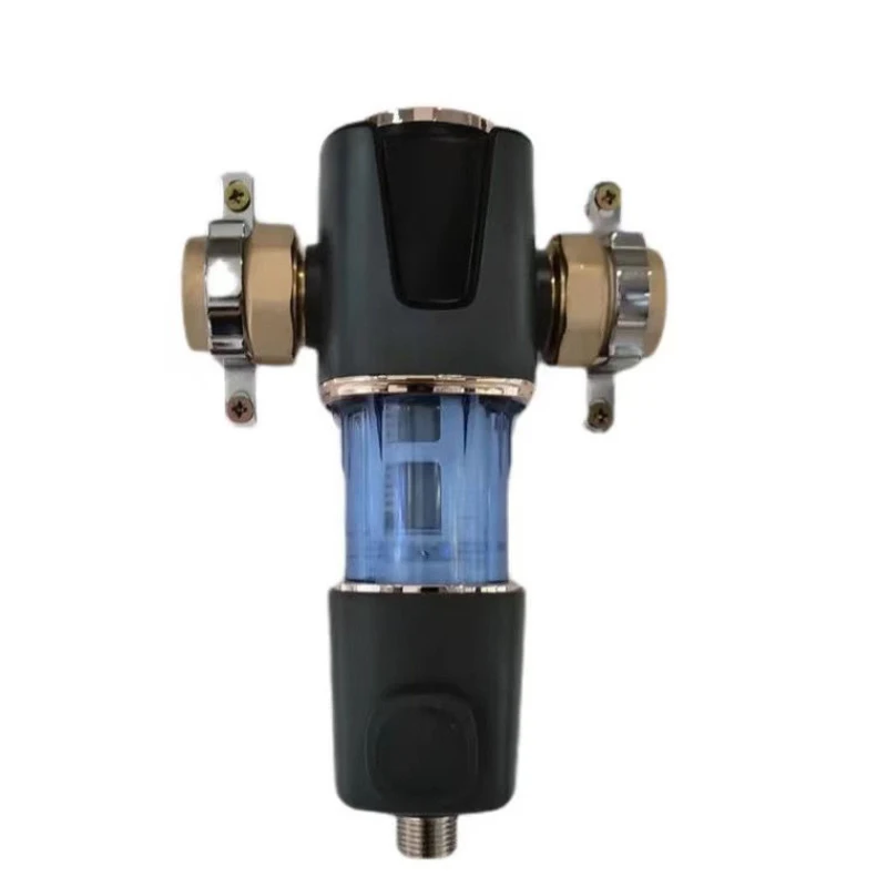 

The pre-filter automatically backwashes the 4T high-flux central water purifier QZ105