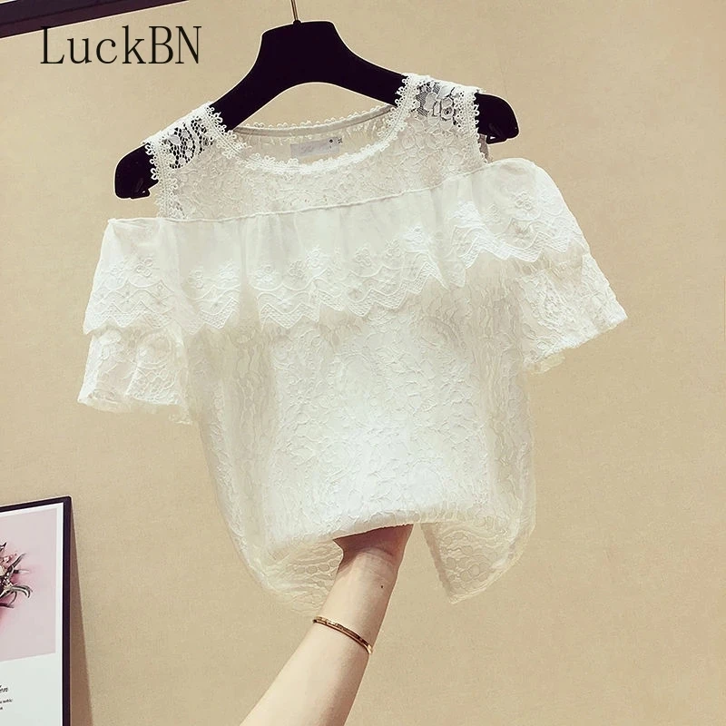 Женские рубашки весна-лето 2022 стильные кружевные блузки женская рубашка с