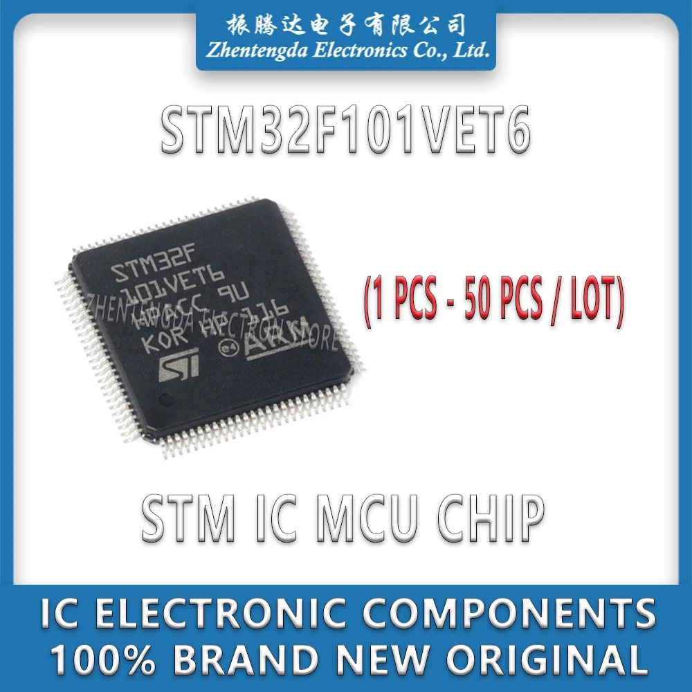 

STM32F101VET6 STM32F101VE STM32F101 STM32F STM32 STM IC MCU Chip LQFP-100