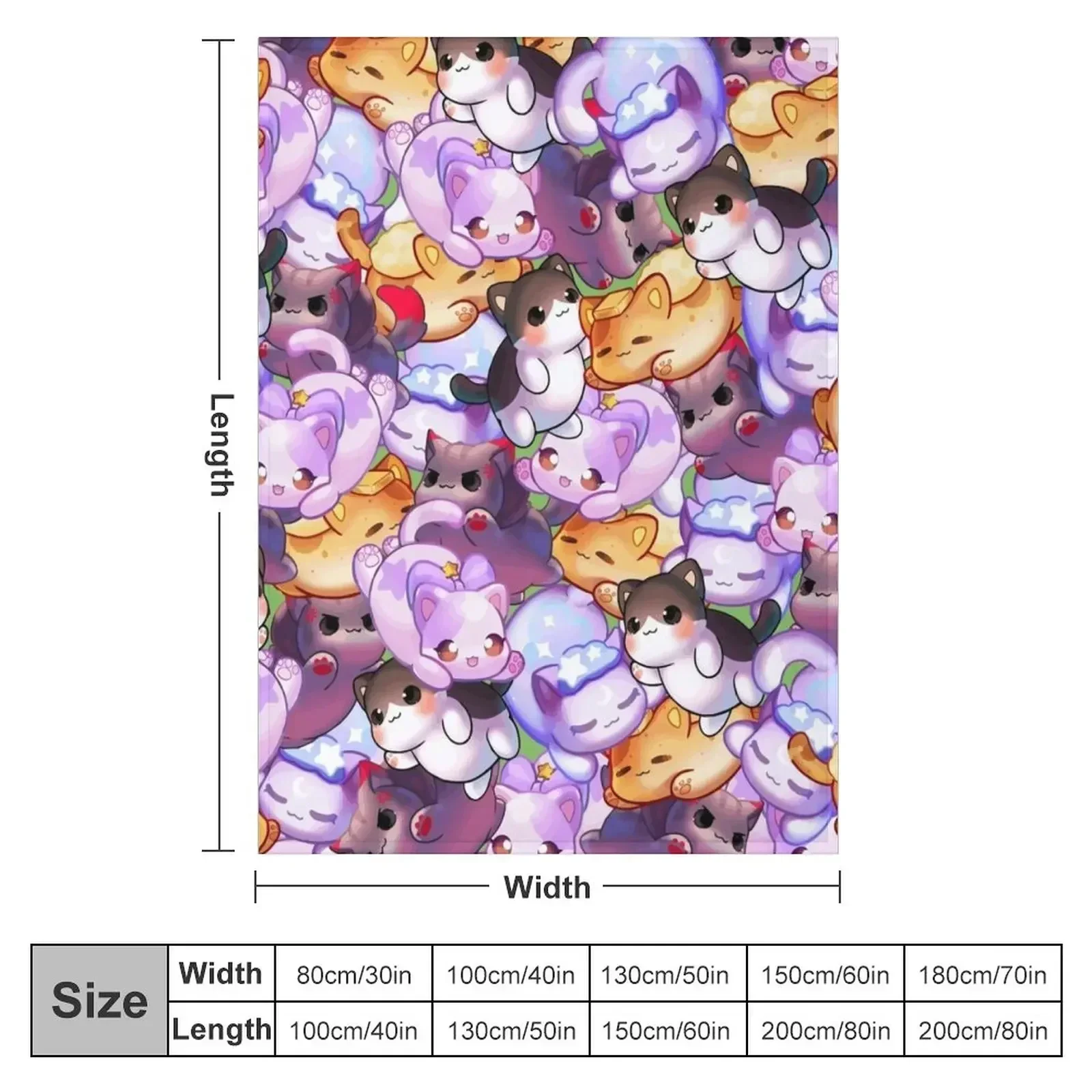 Aphmau Meow Plushies аниме кошки пледы диван рождественские украшения одеяла