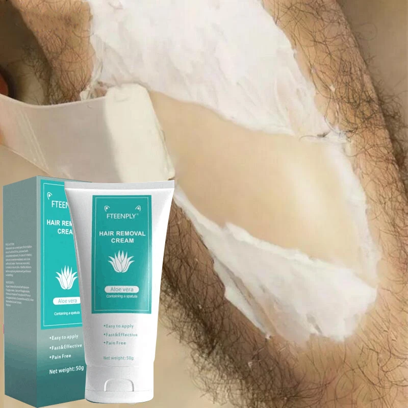 

Professional Painless Hair Remover Cream Aloe Moisturizing Repair Depilatory Cream Face Legs Armpit Gentle Beauty Full Body Care
