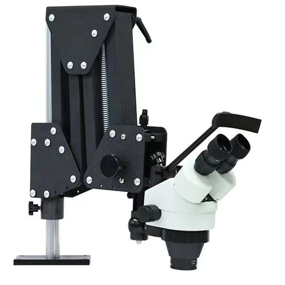 

7X-45X Goldsmith Jewelry Tools Stone Setting Microscope Diamond Setting Microscope