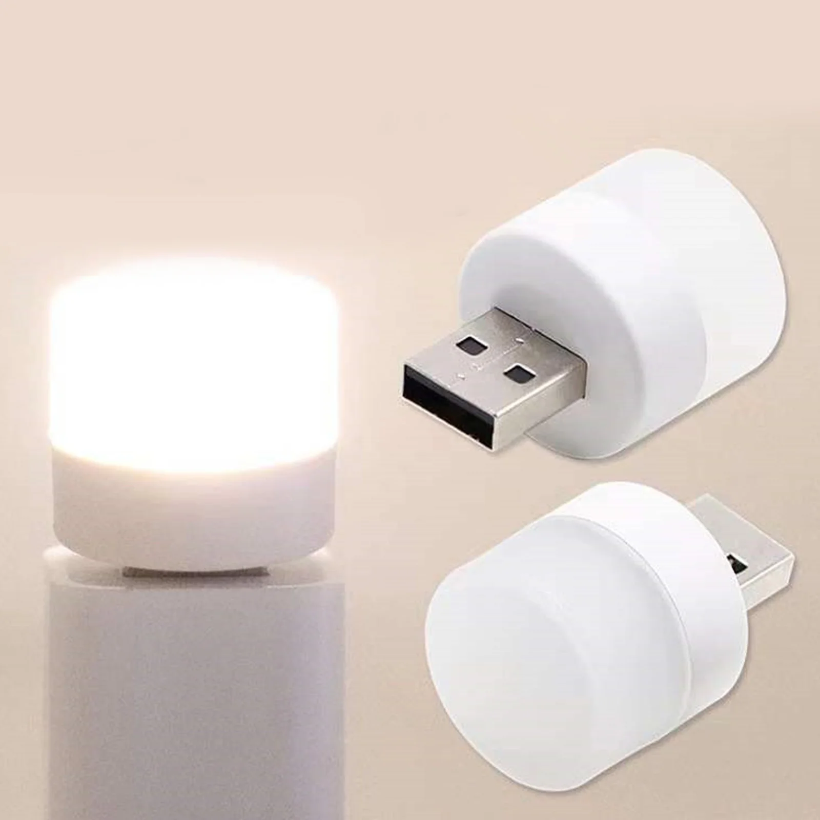 

6 шт., Миниатюрная лампа с USB-разъемом, 5 В, 1 Вт