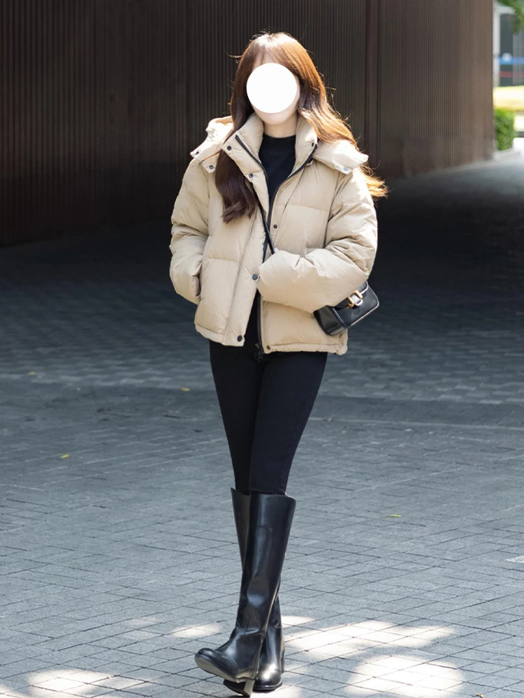 Большие размеры американский усовершенствованный пуховик с утолщенным