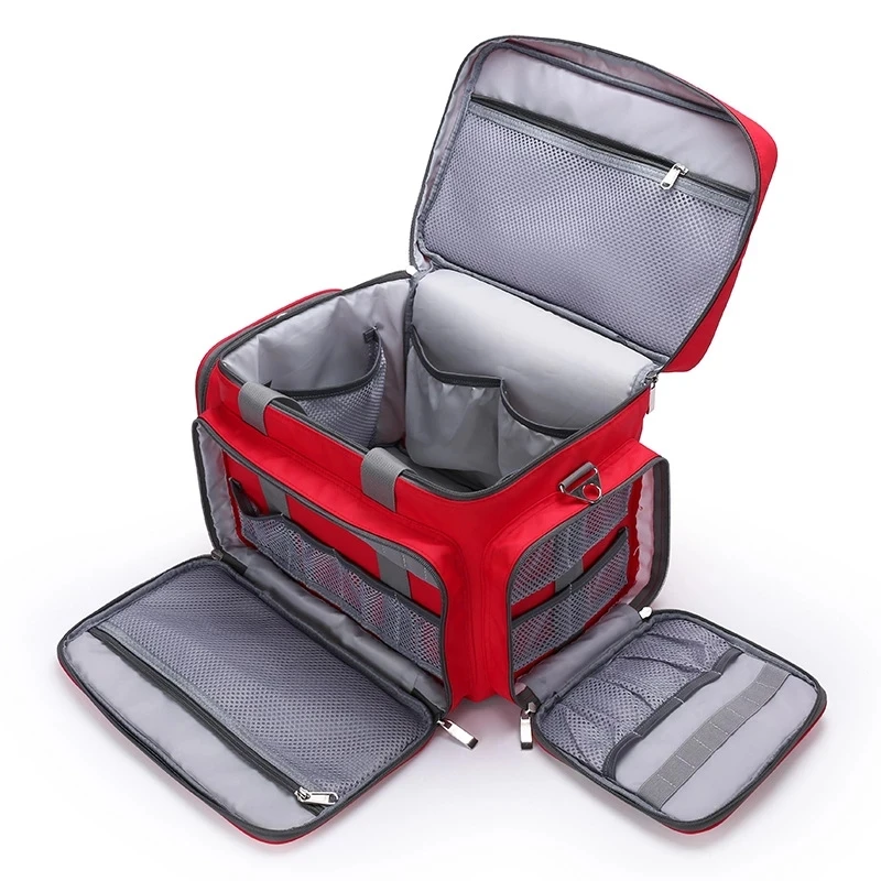 Медицинская сумка для оказания первой помощи вместительная пустая