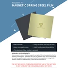 Детали для 3d принтера TWOTREES, пружинный стальной лист PEI, нагревательная платформа, предварительно нанесенная Гибкая Магнитная основа, горячий Подогрев Платформы для CR10 Ender