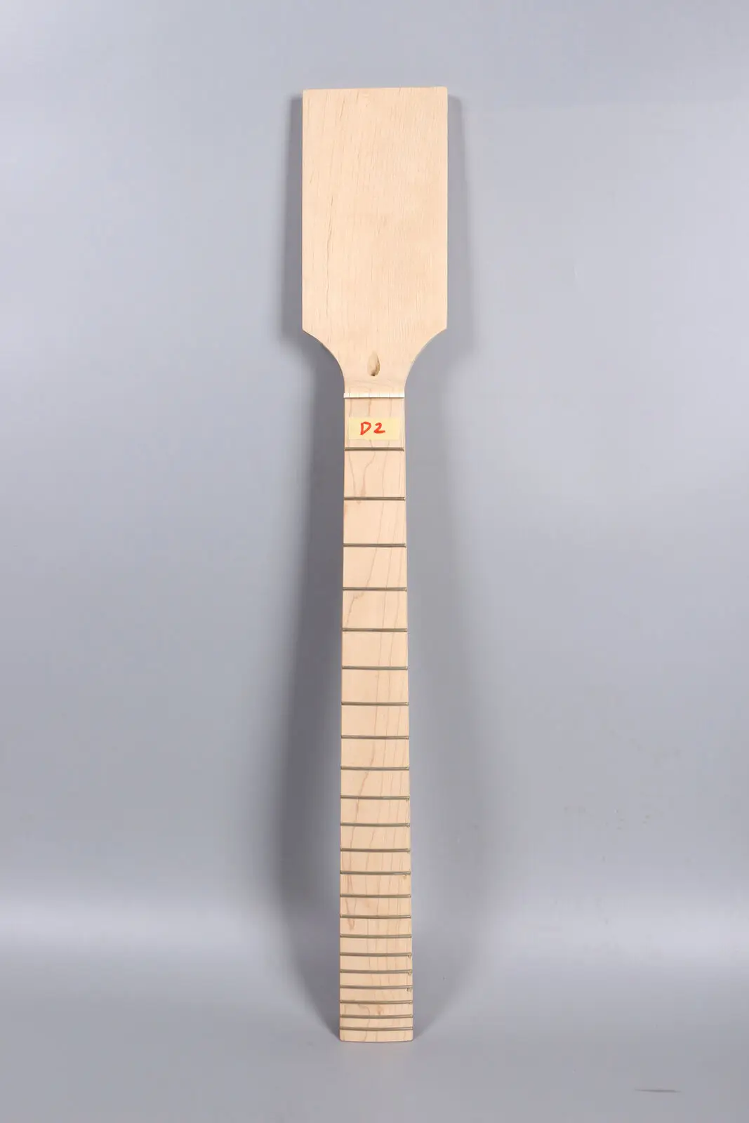 

Гриф для кленовой гитары, 24 лада, 25,5 дюйма, Кленовая подставка, без маркера, лопастная головка, «сделай сам»