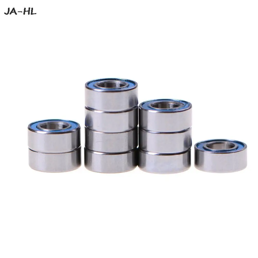 10 шт. миниатюрные шариковые подшипники резиновые запечатаный шарикоподшипник