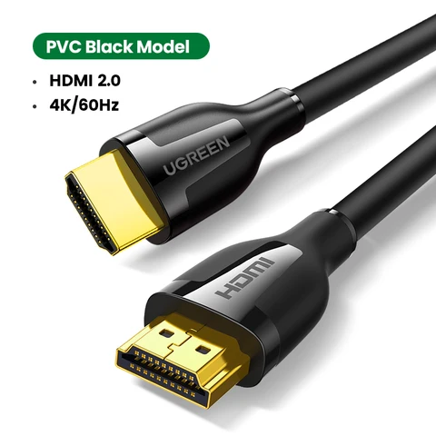 HDMI-кабель UGREEN, 4K/60 Гц, HDMI 2,0, для RTX 3080 PS4 Xbox HDMI, сплиттер, переключатель HDMI, Aux Ethernet-кабель, 4K 3D Кабель HDMI