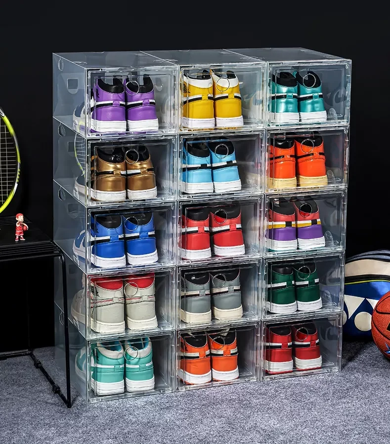 

12-24 шт., пластиковые коробки для обуви