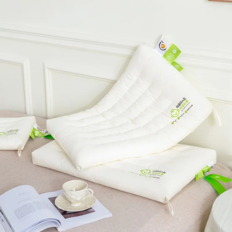 

Baby Pillow Grade A Proof Mite Bacteriostatic Pillow Core Mother Infant Pure Cotton Child Pillow Student Single Bedding Supplies