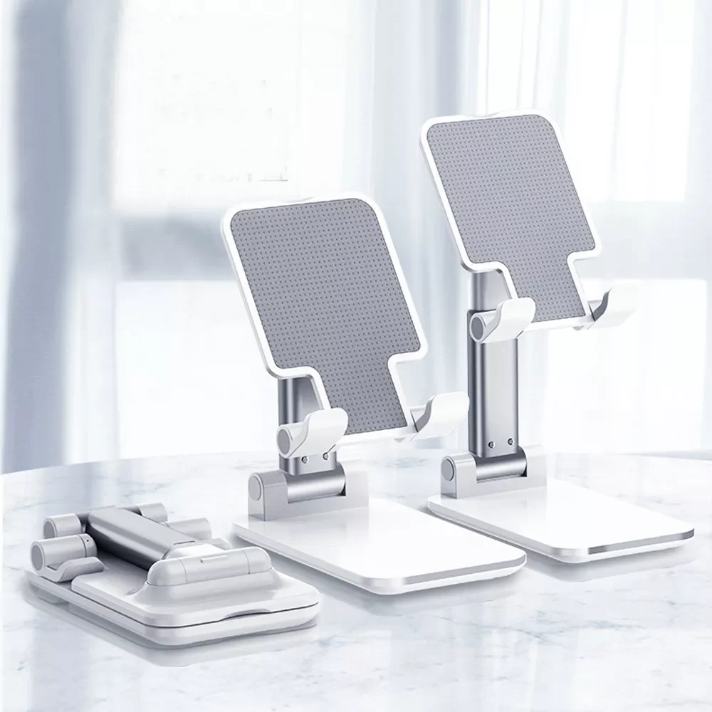 

The newExtend Metal Desktop Tablet Holder Table Cell Foldable Support Desk Mobile Phone Holder Stand For iPhone iPad Adjustable