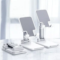 the newextend metal desktop tablet holder table cell foldable support desk mobile phone holder stand for iphone ipad adjustable