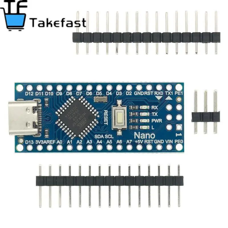 Новая акция для контроллера arduino Nano 3 0 Atmega328 совместимая плата модуля PCB макетная