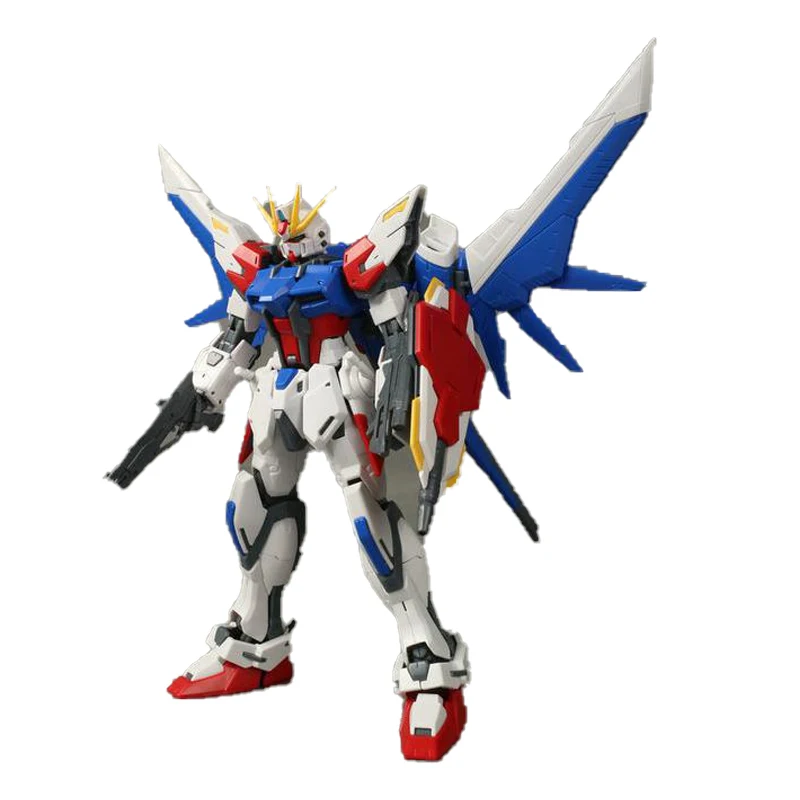 

Gundam Anime Figure MG 1/100 GAT-X105B Build Strike Gundam IN-Stock Assembly Anime Action Figures Toys for Children