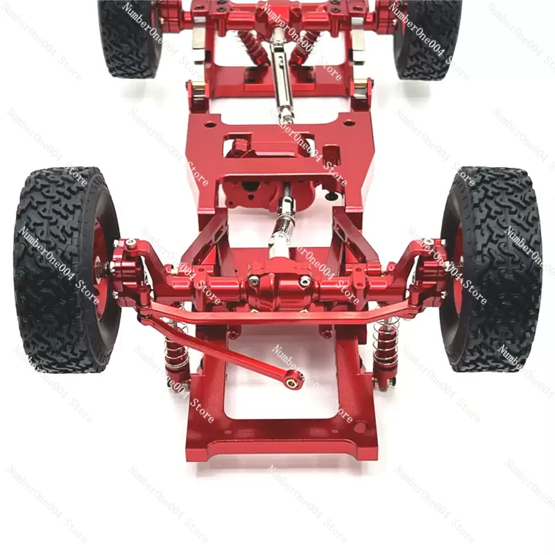 Фото Подходит для 1/12 MN82 LC79 RC Car Jintang Upgrade Door Bridge, комплект запасных частей для передних и задних амортизаторов №2