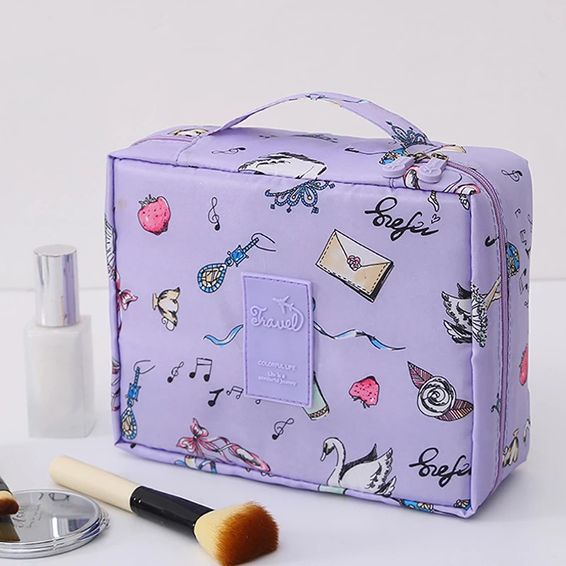 

Multifunction Women Outdoor Storage Bag Toiletries Organize Cosmetic Bag Portable Waterproof Female Travel Make Up Cases
