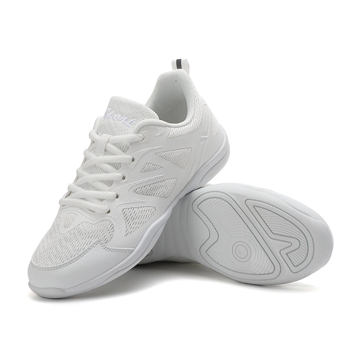 2415 белые кроссовки для танцев девочек Marwoo спортивные тренировочные тенниса