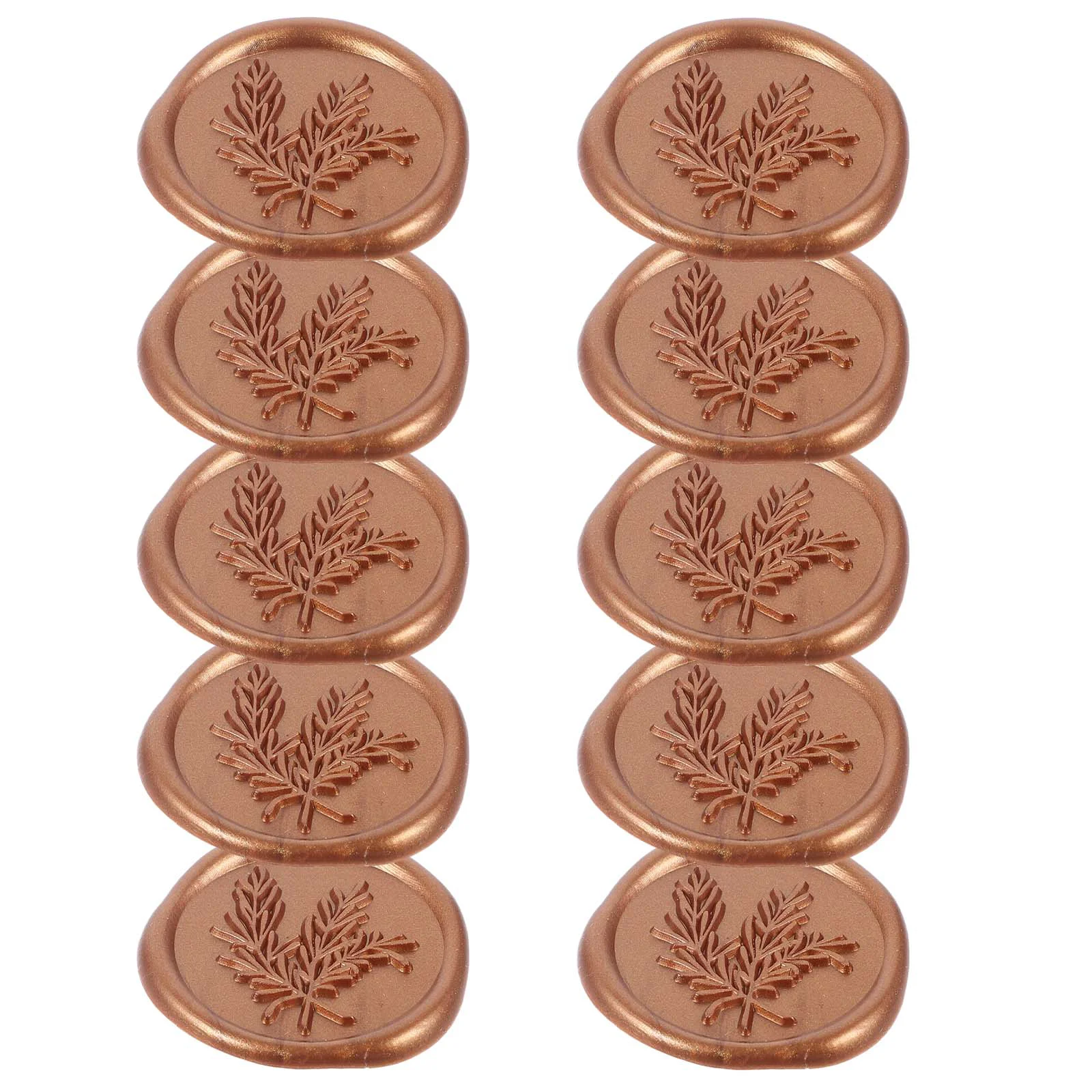 

10 Pcs Wedding Invitations Small Wax Seal Stickers Lacquer Sealing Decals Envelope Adhesive Sealer