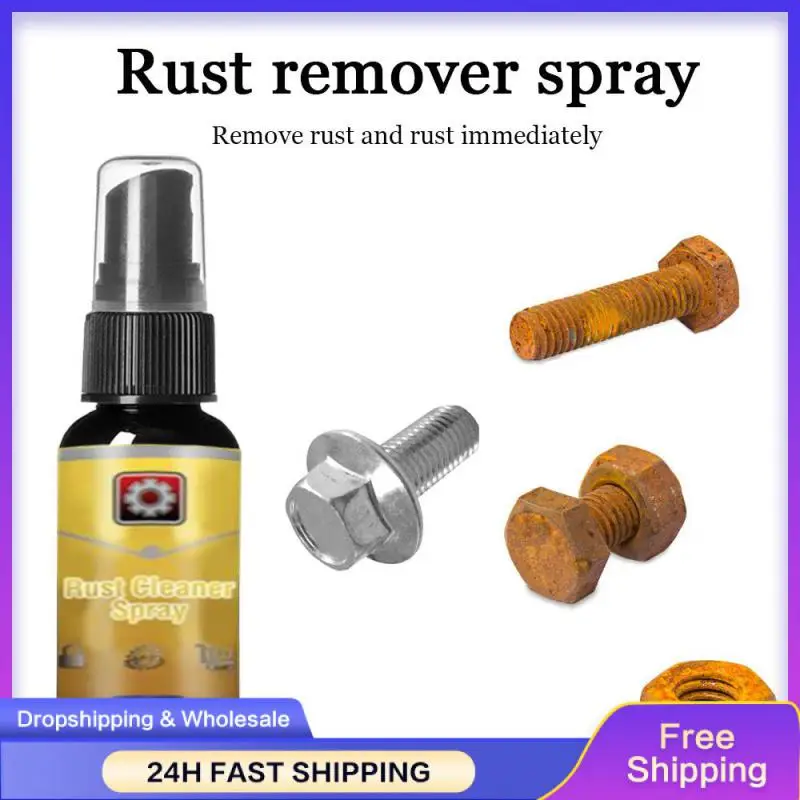 

30ml Car Antirust Agent Dent Remover Car Window Wheel Screw Rust Remover Spray Car Care Rust Remover Spray Care Auto Parts TSLM1