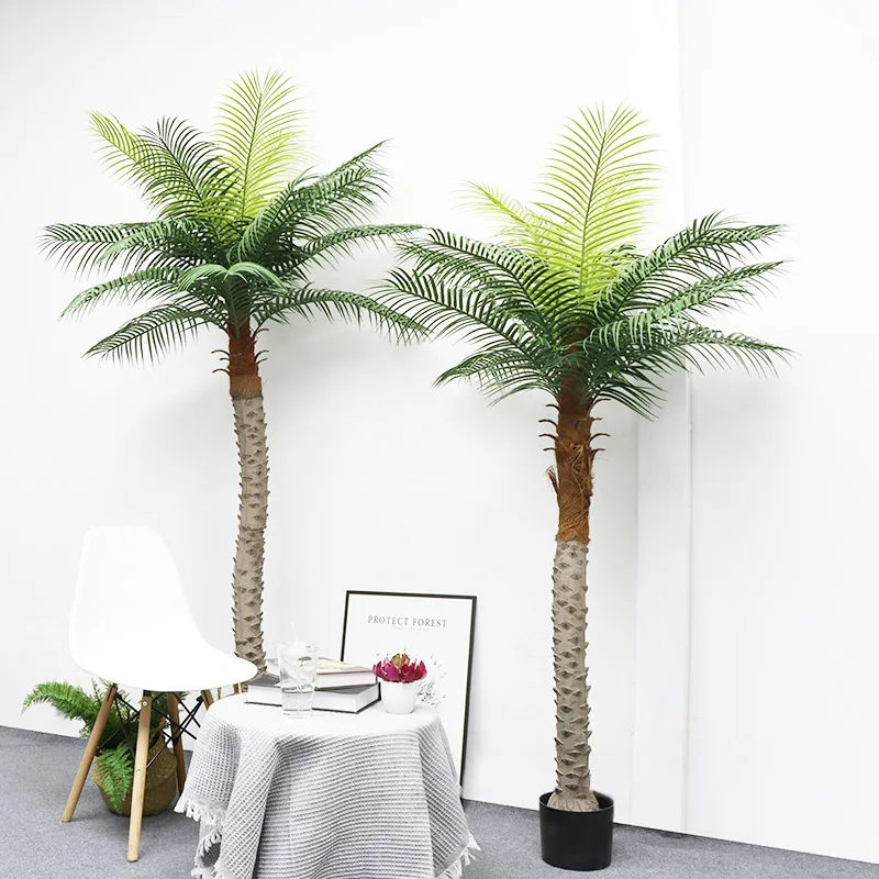 

180cm Best Selling Brown Coconut Palm Reen Plant Garden Decoration Artificial Coconut Palm Tree