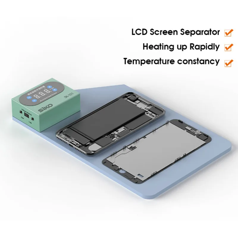 Устройство для демонтажа экрана SIKO с ЖК-дисплеем и электрическим нагревательным