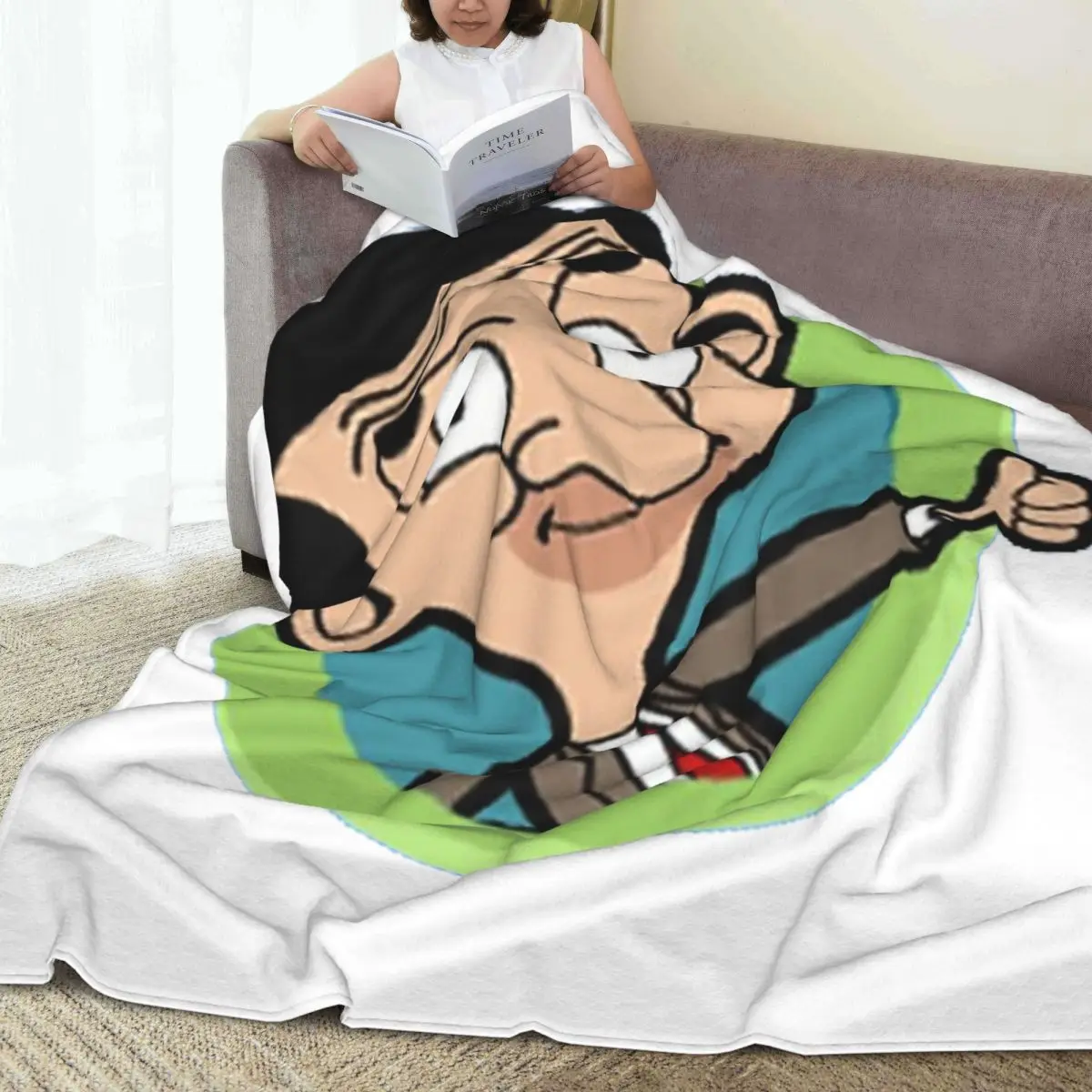 Одеяла Mr Bean фланелевые легкие пледы для дивана одеяла дома спальни уличные