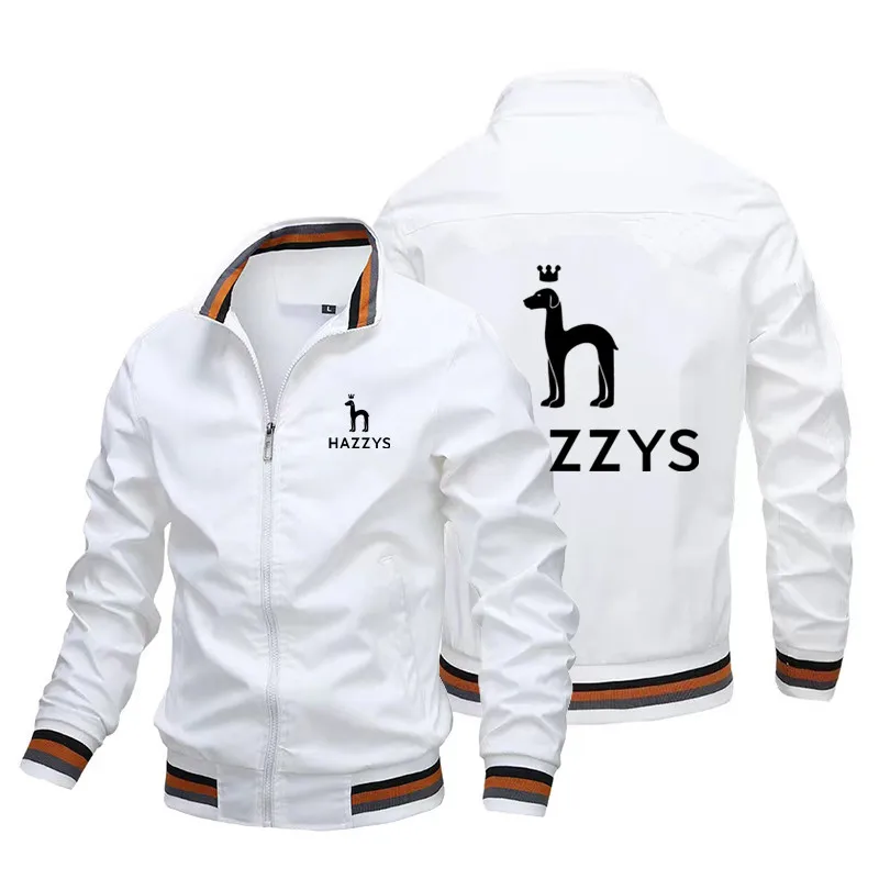 

Новая куртка-бомбер HAZZYS для мужчин, демисезонная ветровка, мужская одежда 2022, верхняя одежда, пальто, Лидер продаж, повседневная мужская ули...