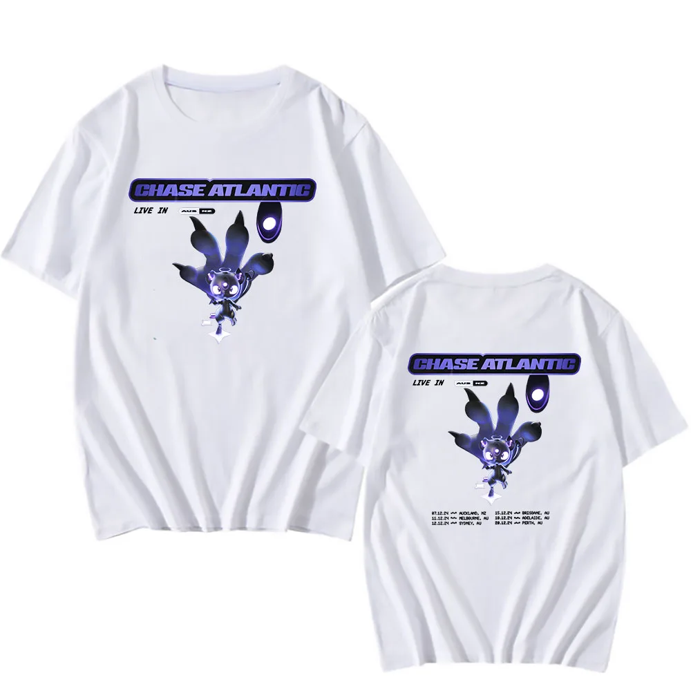 Футболка Band Chase Atlantic хлопковая летняя футболка высокого качества повседневные