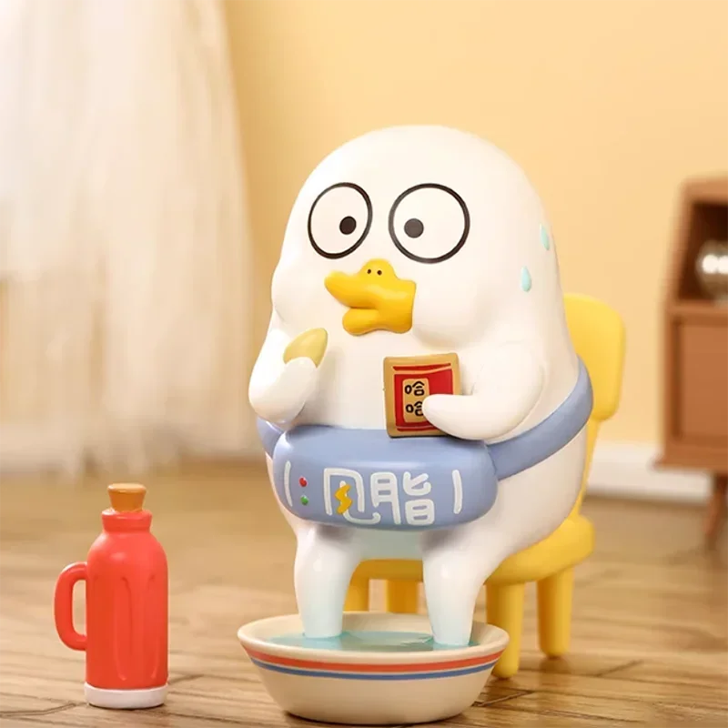 Фото POP MART DUCKYO'S LEISURE LIFE Series: Коллекционные фигурки-сюрпризы (Blind Box), милые фигурки-модели, подарок на день рождения №5
