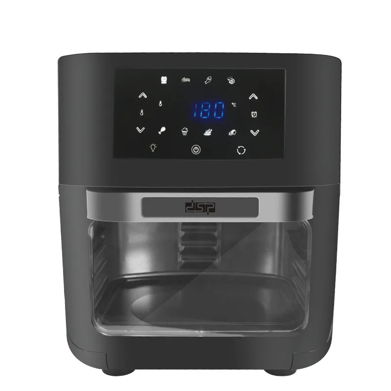 

Automatic multifunctional electric fryer, smokeless electric oven, household 12L smart touch screen air fryer