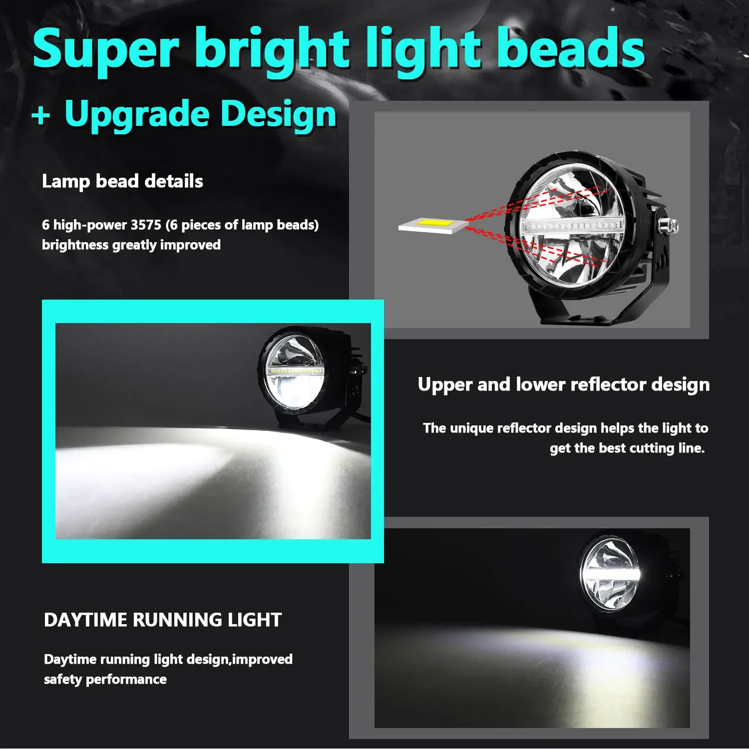 Светодиодная фара Mile BarVehicle Light 6000K Spot Combo Daytime Driving Barra для ATV Автомобильные