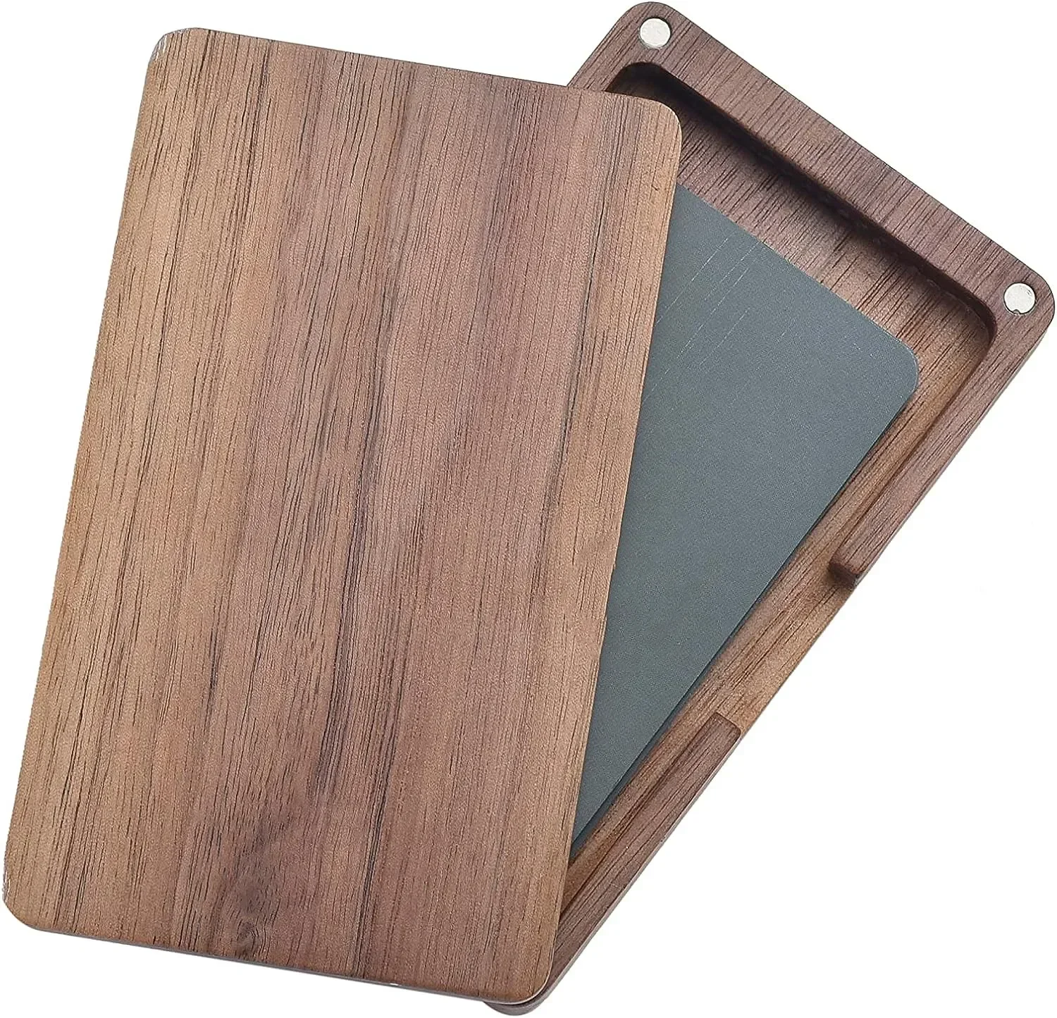 

Деревянный держатель для визиток из ореха