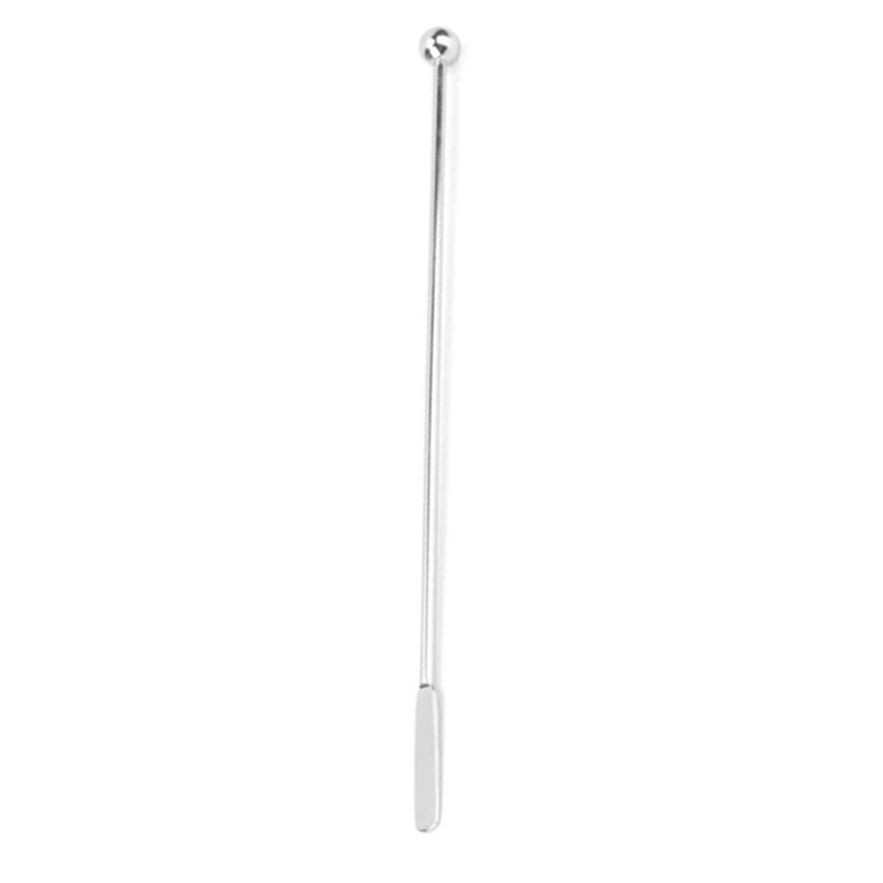 

30Pcs Reusable Swizzle Sticks Coffee Stirrers Beverage Stir Sticks Stainless Steel Sticks With Small Rectangular Paddles