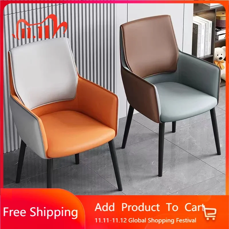 

Эргономичные кухонные обеденные стулья, современные дизайнерские стулья для балкона, роскошные обеденные стулья на руку, офисная мебель для отдыха BL50CY