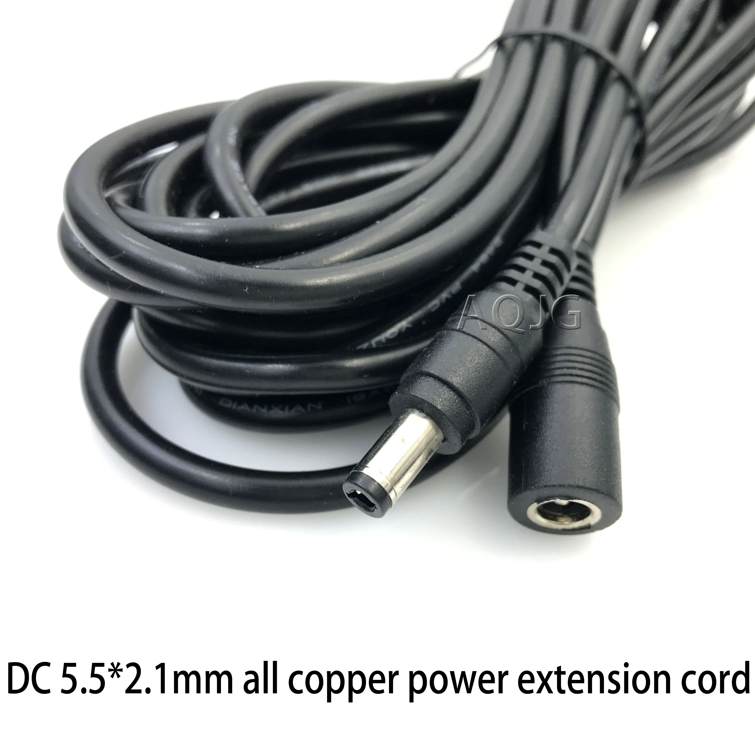 

Удлиненный кабель питания с медной проволокой, 5, 5 х2, 5 мм, 5/10/2,1 метров