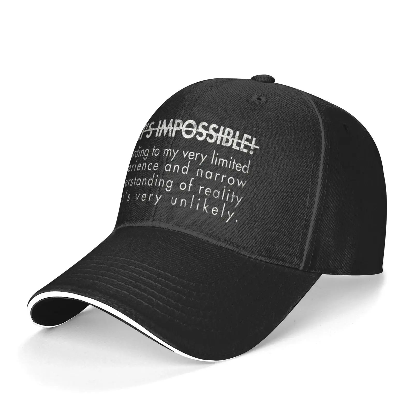 

Thats Impossible Scientist Teacher Caps For Men Women's Hat Summer Bucket Hat Hat Men Sun Hats Winter Hat Beret Winter Cap Man
