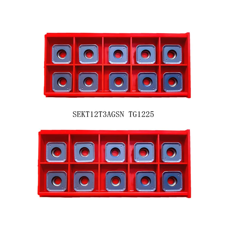 Токарные инструменты для металла с ЧПУ SEKT12T3AGSN TG1225 фрезерные Вставки нержавеющей