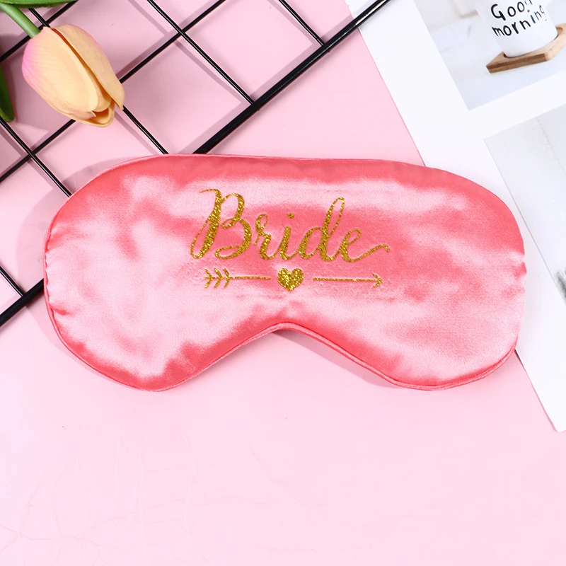 Маска для сна Team надпись Bride Tribe подарок подруге невесты Вечерние ринку свадьбу