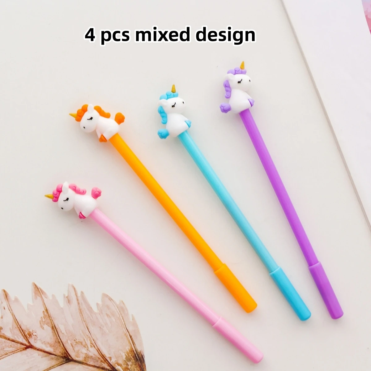 

Гелевые ручки с единорогом 4 шт.