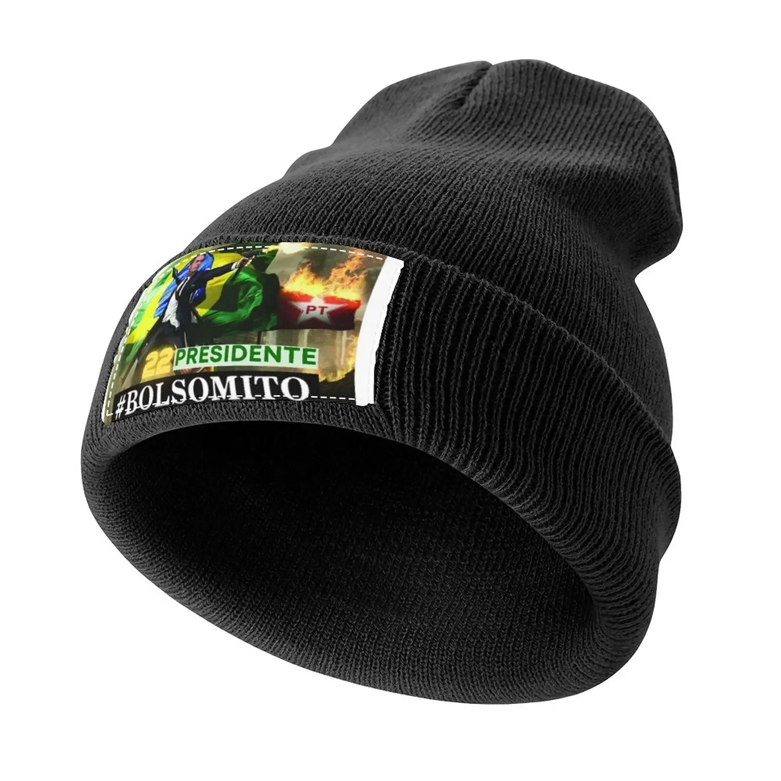 Camiseta Bolsonaro 2022 бразильская зимняя вязаная кепка Rave Snap Back Hat в стиле хип-хоп мужская