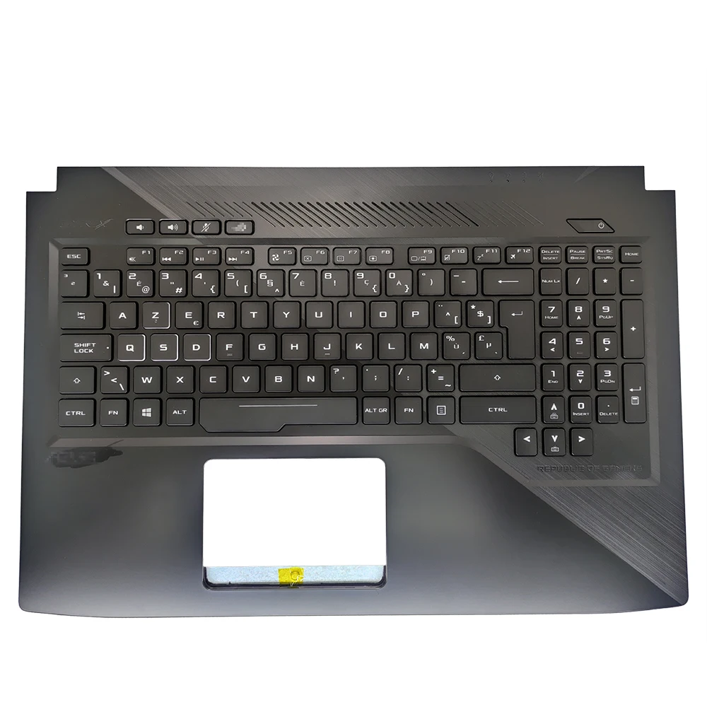 

BE CF GK HU NE SW TR WB Palmrest Keyboard backlight for ASUS ROG Strix GL503 GL503V GL503VM GL503VD GL503VS gaming laptop KB ROG