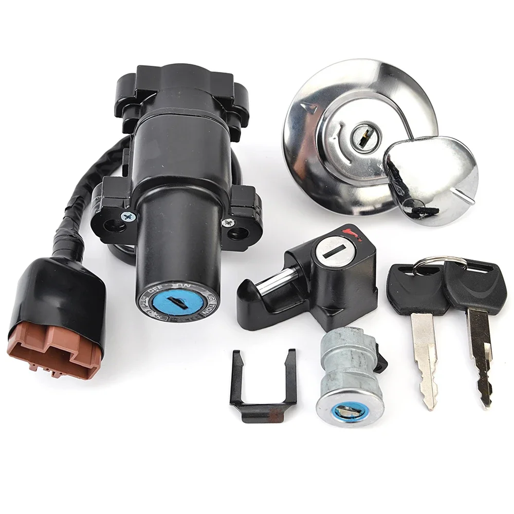 Крышка топливного газа переключатель зажигания замок сиденья для Honda CRF250 CRF250L