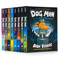 8 Books /Set Dog Man The Epic Collection 1-6 English Kids Child Hilarious Humor Novel Manga Comic Book Gifts for Children