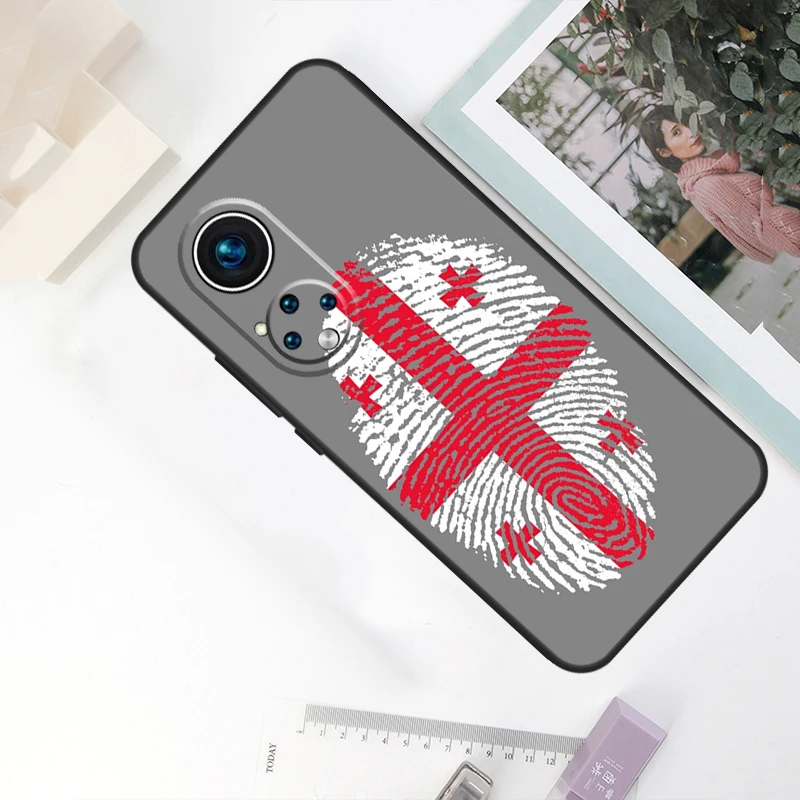 Фото Чехол с флагом Грузии для Honor Magic 7 Lite 5 6 8 Pro, Honor 200 400 90 70 50, Win RT X8c X8b X9b X9c X9d №2