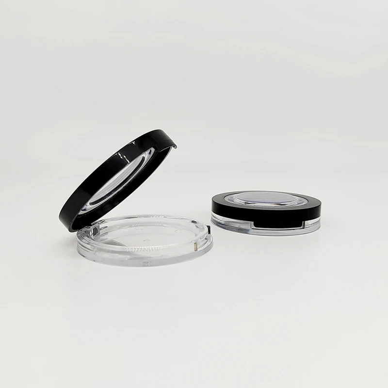 1 шт. прозрачная упаковочная коробка для пигментов тени век пустой диск образец