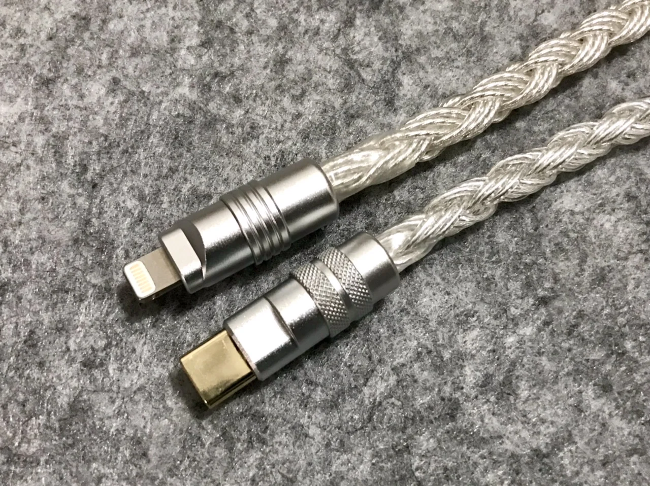 Фото Кабель OTG W1 W2 UA2 M12 Beam3 plus FC3 FD3 с Lightning на Type-c для декодирования типа c №4