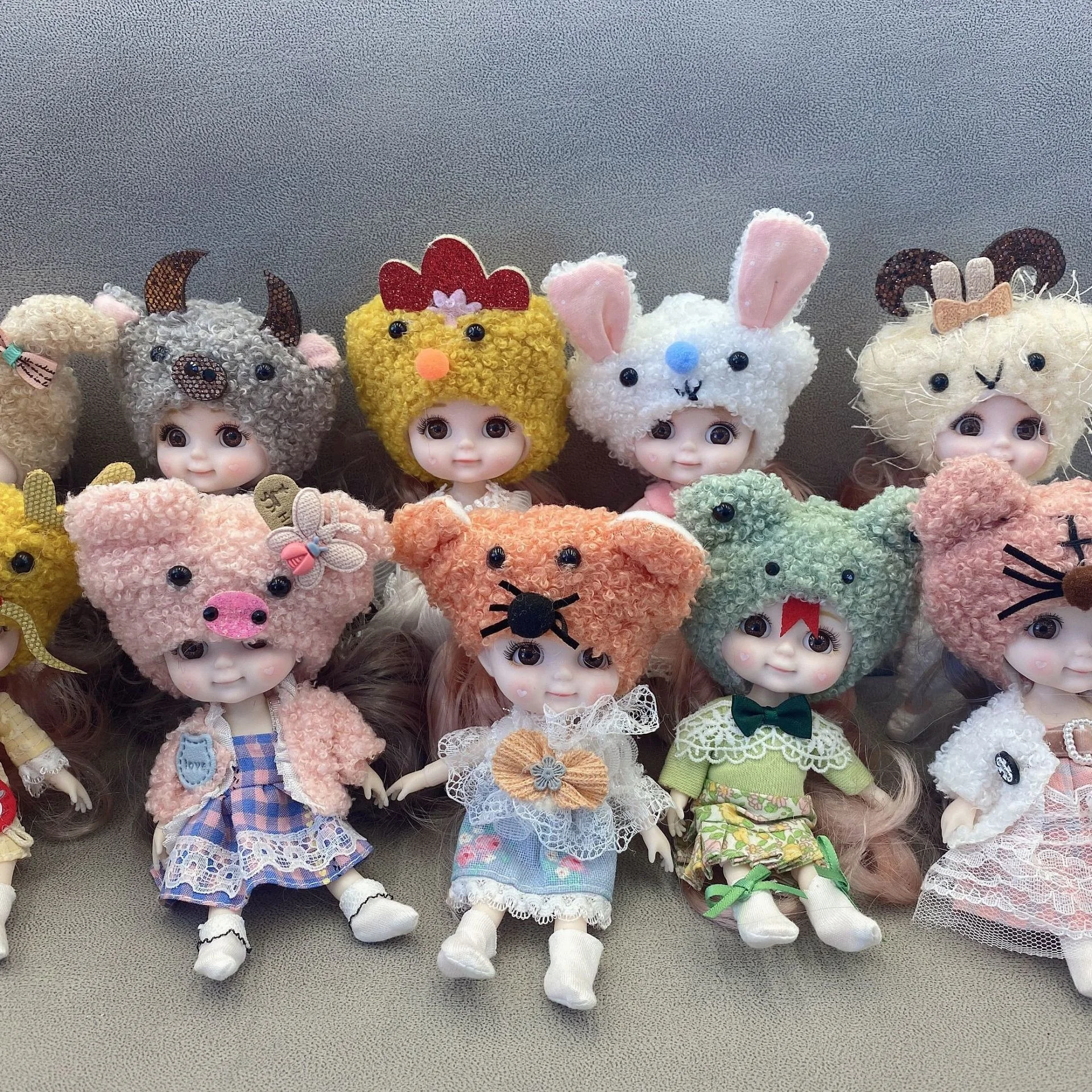 

New 14cm Zodiac doll lovely princess Laurie doll gift box set